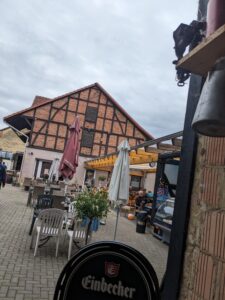 Hofcafe Schaub Überdachung